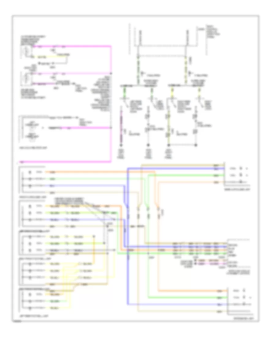 Courtesy Lamps Wiring Diagram (2 of 2) for Ford F-150 FX2 2013