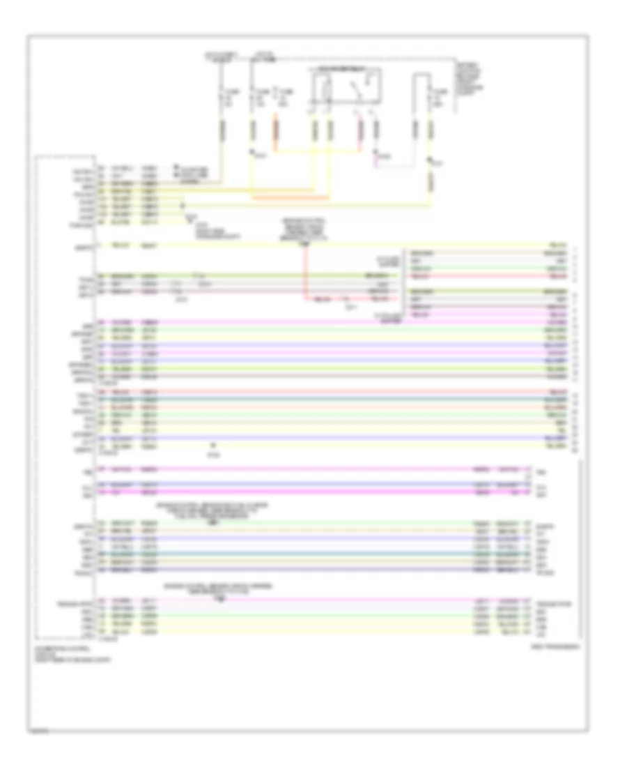 3 5L Twin Turbo A T Wiring Diagram 1 of 2 for Ford F 150 FX2 2013