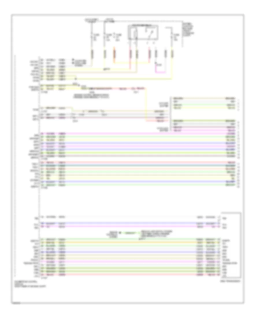 3.7L Flex Fuel, AT Wiring Diagram (1 of 2) for Ford F-150 FX2 2013