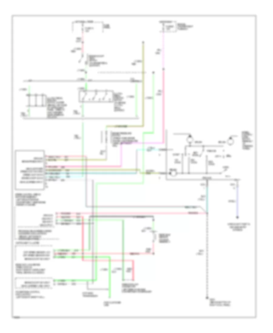 4 9L Cruise Control Wiring Diagram for Ford Pickup F150 1995