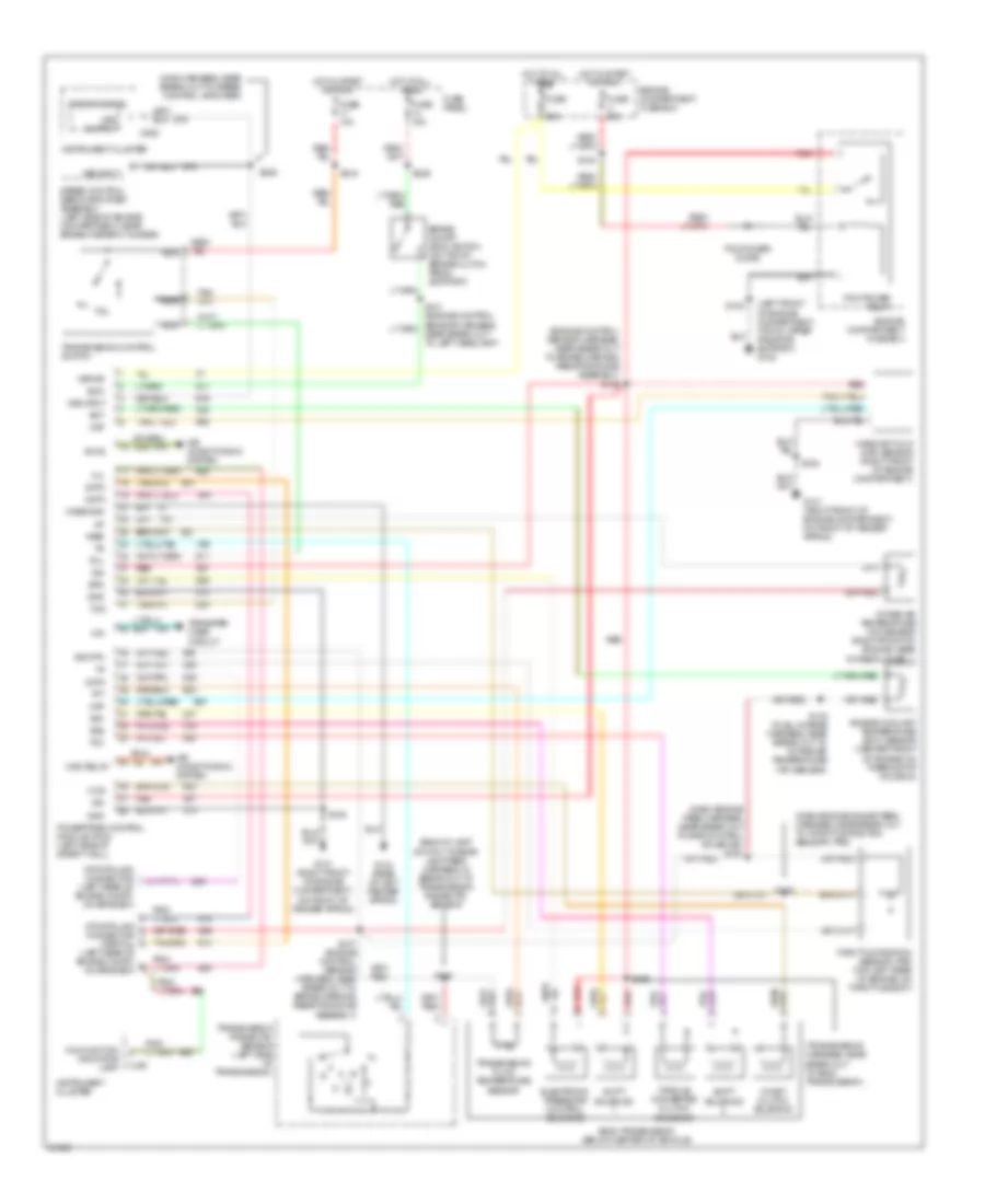 4 9L Transmission Wiring Diagram California for Ford Pickup F150 1995