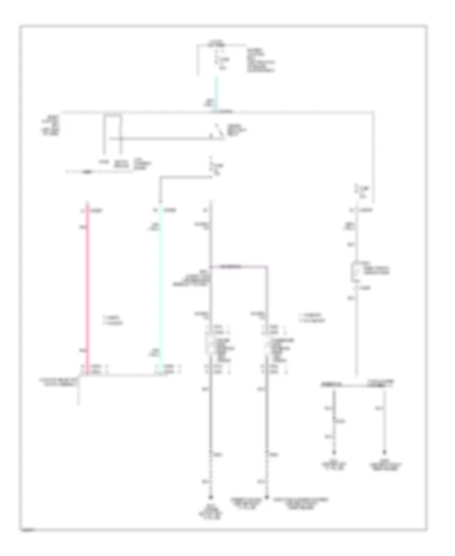 Defoggers Wiring Diagram for Ford Five Hundred Limited 2005