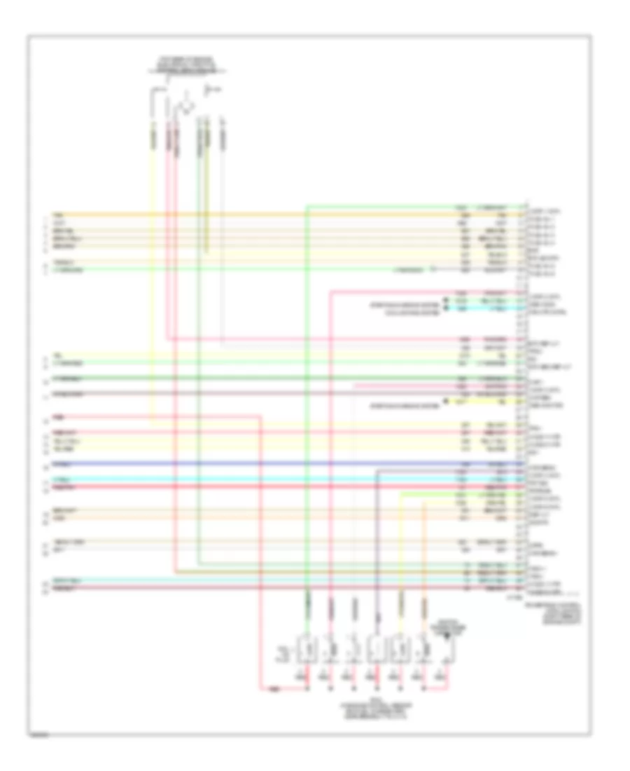 3.0L, Engine Performance Wiring Diagram (6 of 6) for Ford Five Hundred Limited 2005