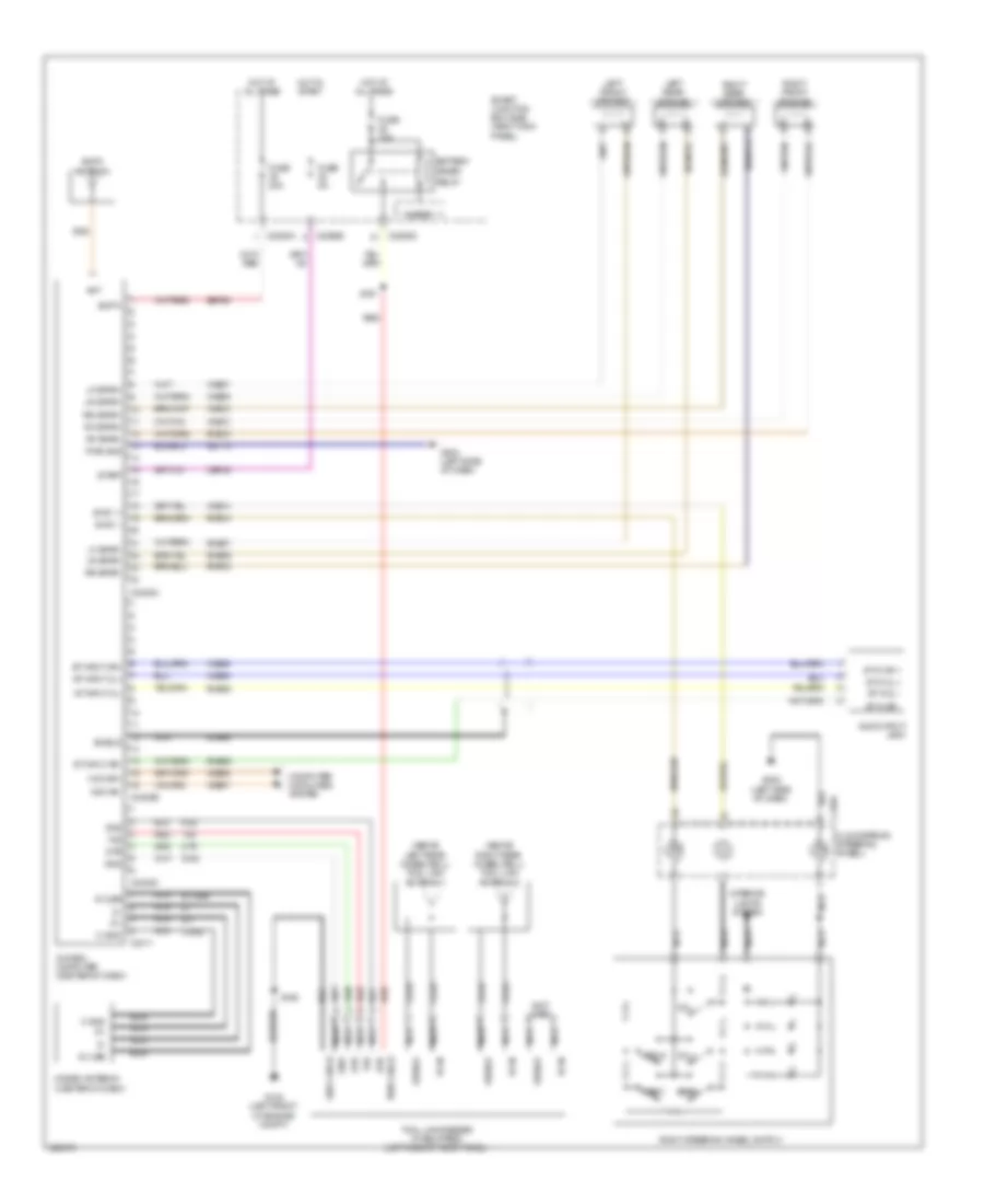 In Dash Computer Wiring Diagram for Ford Pickup F150 2010