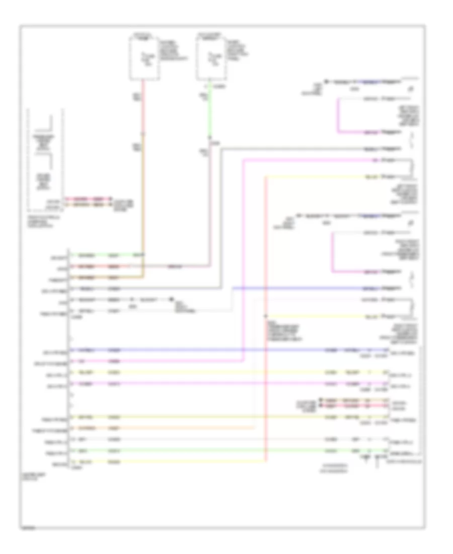 Heated Seats Wiring Diagram Except Super Crew for Ford Pickup F150 2010