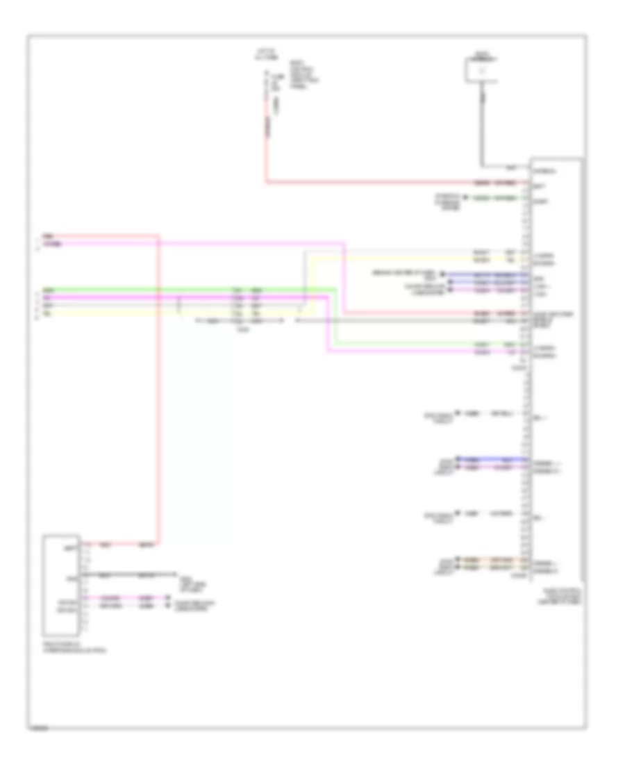 Navigation Wiring Diagram, with HMI (3 of 3) for Ford F-150 FX4 2013