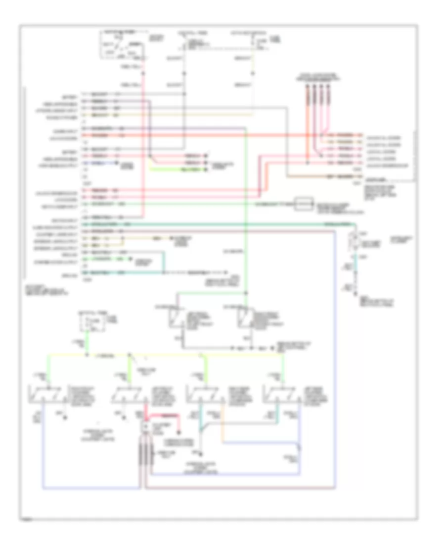 Anti theft Wiring Diagram for Ford Pickup F250 1995