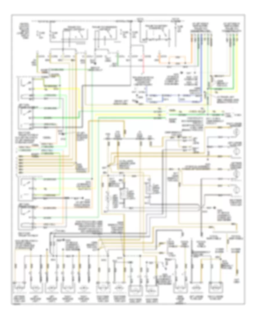Exterior Lamps Wiring Diagram 2 of 2 for Ford F450 Super Duty 2004