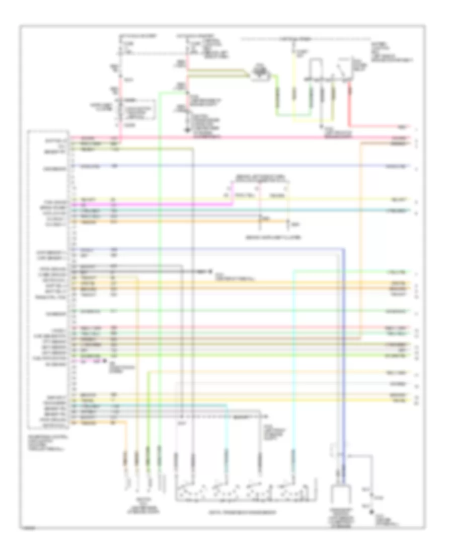 4 0L Engine Performance Wiring Diagrams Early Production 1 of 4 for Ford Explorer Sport 2001