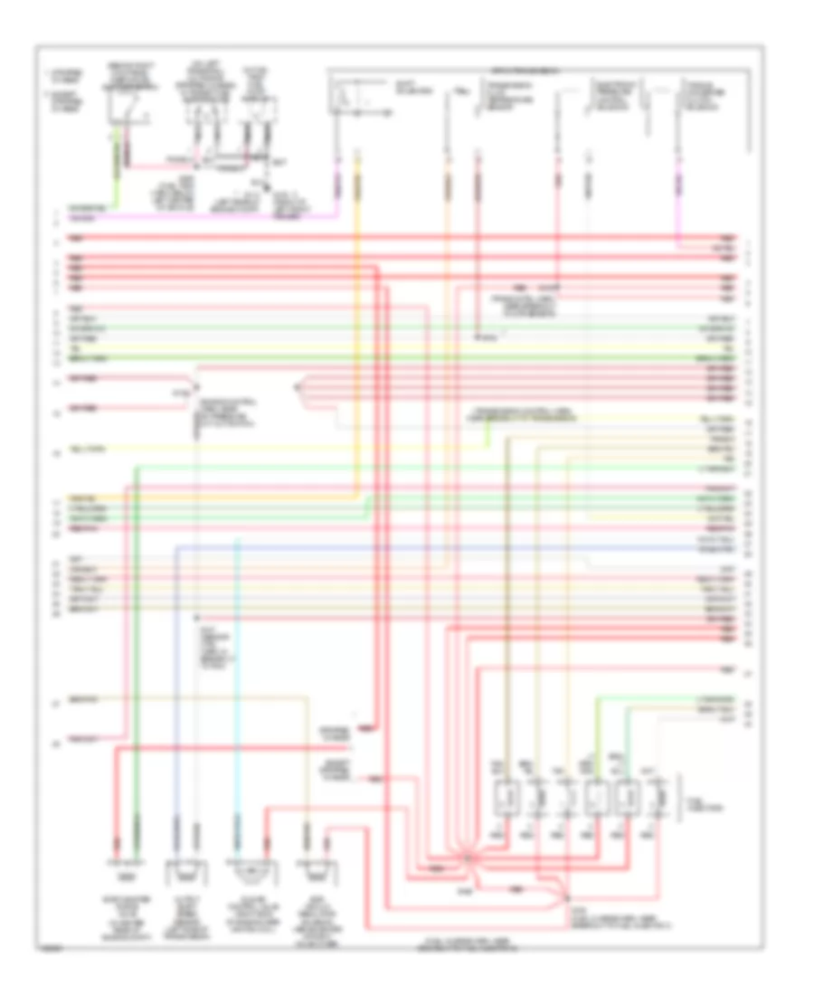 4.2L, Engine Performance Wiring Diagram (3 of 4) for Ford Econoline E250 2003