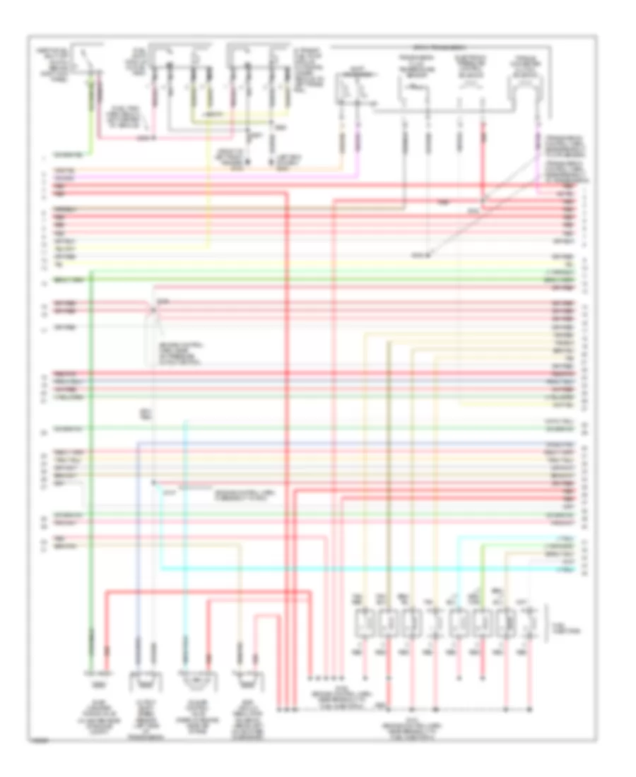 4.6L, Engine Performance Wiring Diagram (3 of 4) for Ford Econoline E250 2003