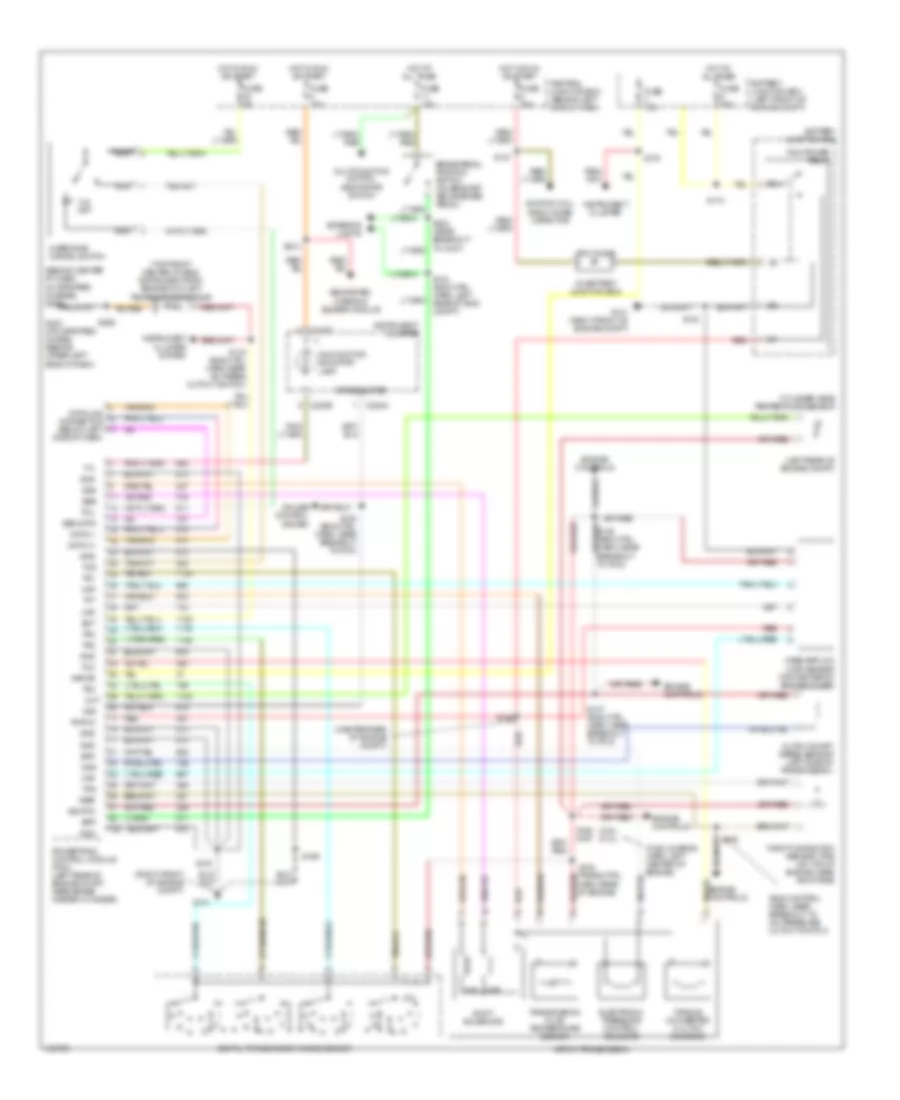 4.6L, AT Wiring Diagram for Ford Econoline E250 2003