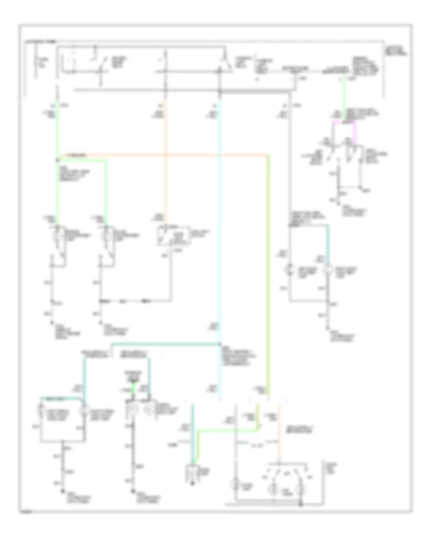 Courtesy Lamp Wiring Diagram for Ford Pickup F150 1997