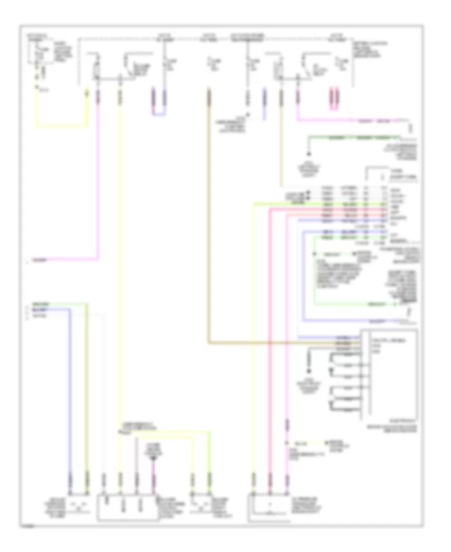 Horn Wiring Diagram for Ford LTD Crown Victoria S 1991