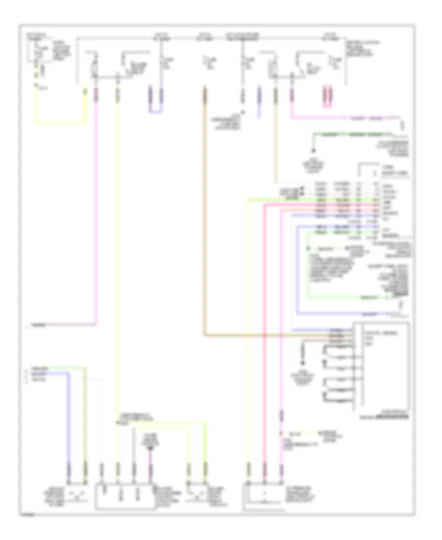 Power Antenna Wiring Diagram for Ford LTD Crown Victoria S 1991