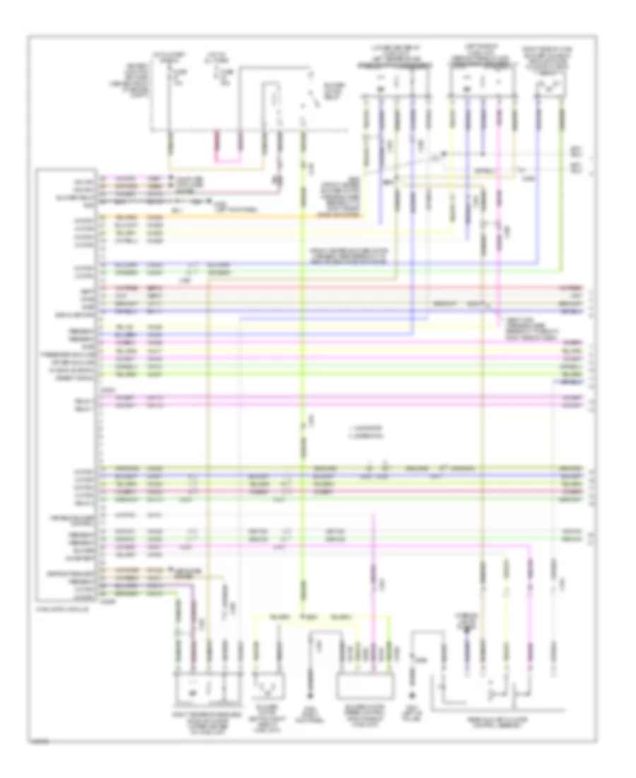 Automatic A C Wiring Diagram with Auxiliary Climate Control 1 of 4 for Ford Expedition XL 2014