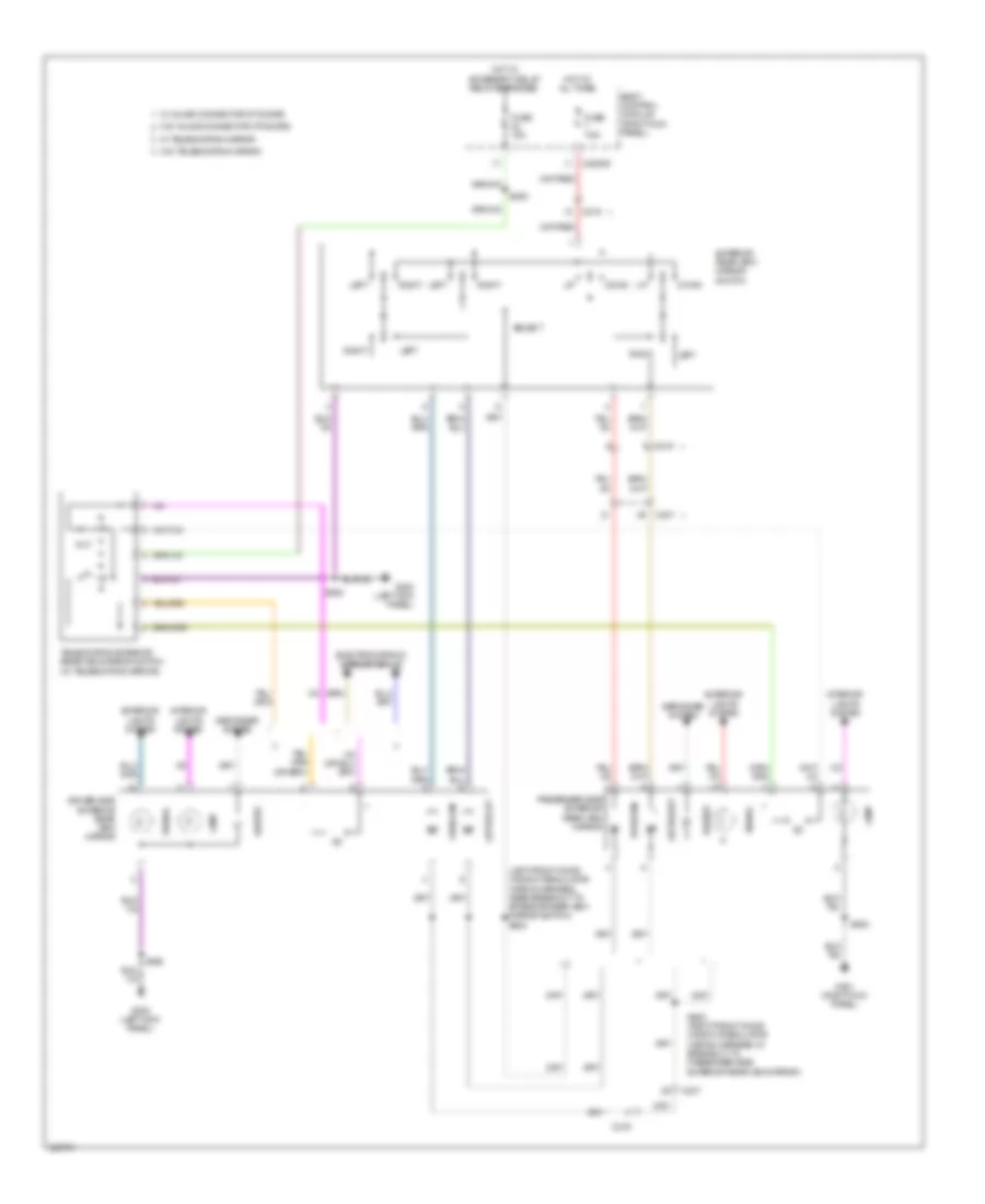 Power Mirrors Wiring Diagram for Ford F 150 King Ranch 2013