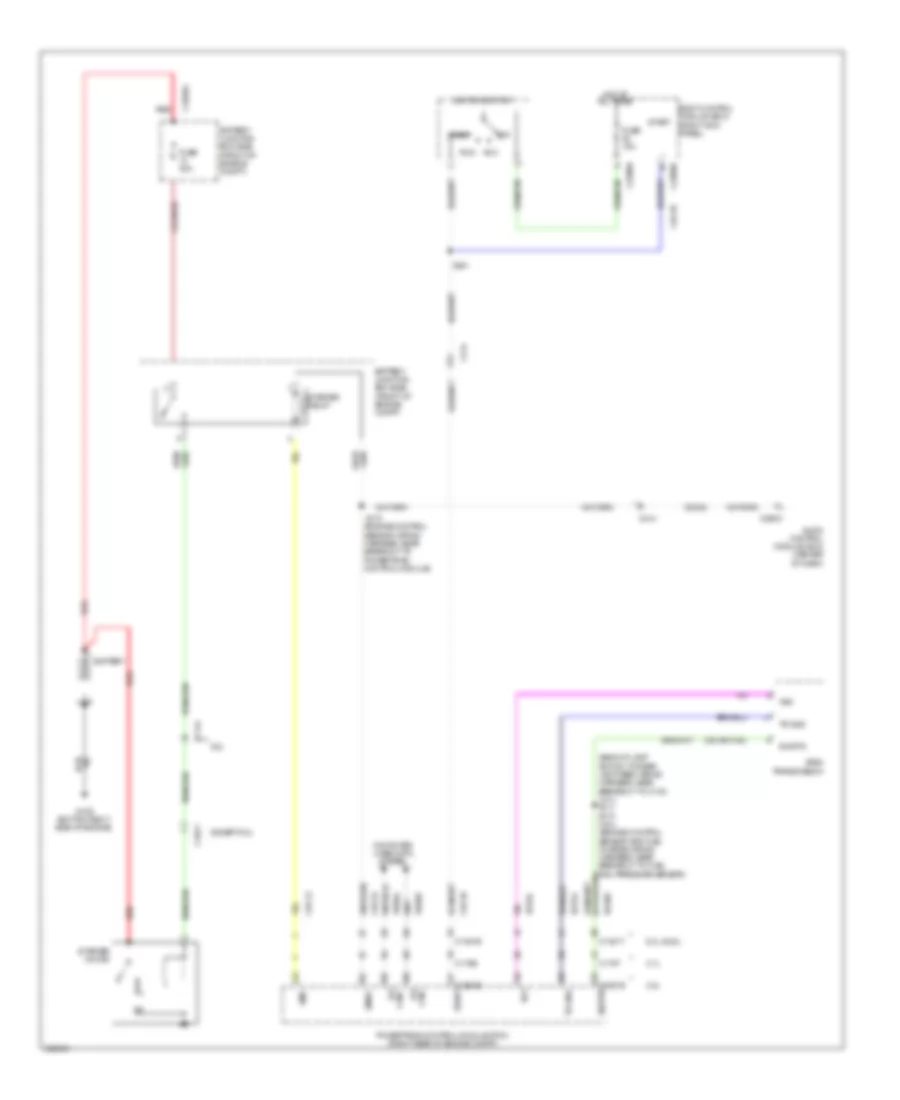 5.0L Flex Fuel, Starting Wiring Diagram for Ford F-150 King Ranch 2013