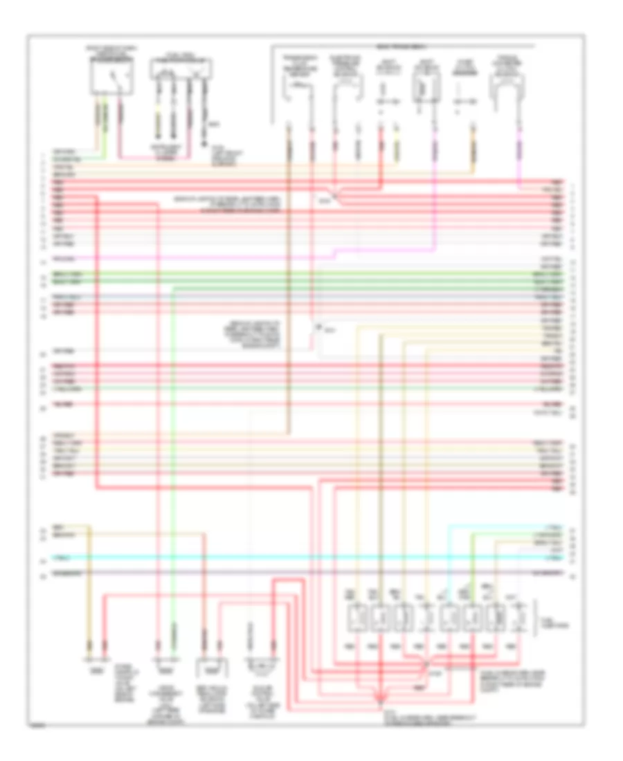 5.4L, Engine Performance Wiring Diagrams (3 of 4) for Ford Pickup F250 1997