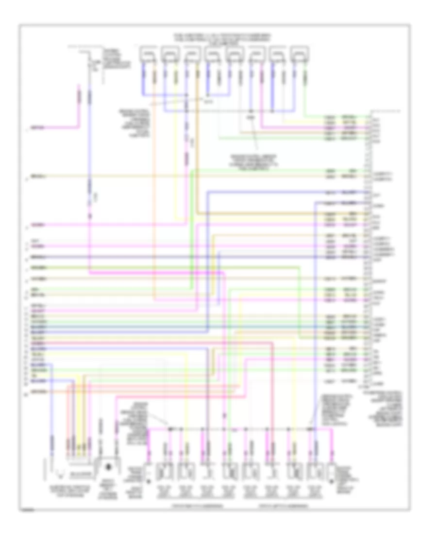 4.6L, Engine Performance Wiring Diagram (5 of 5) for Ford Econoline E350 Super Duty 2012