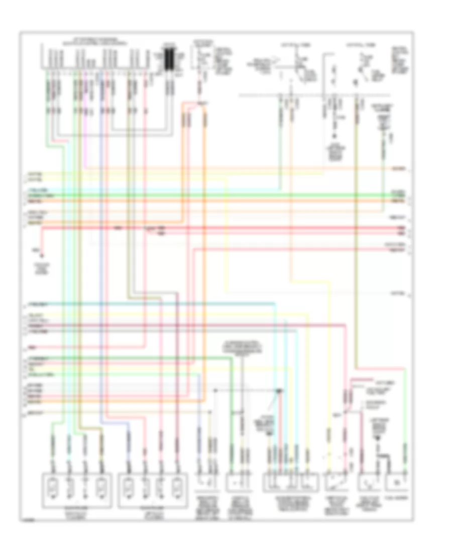 6.0L Diesel, Engine Performance Wiring Diagram (2 of 5) for Ford F550 Super Duty 2004