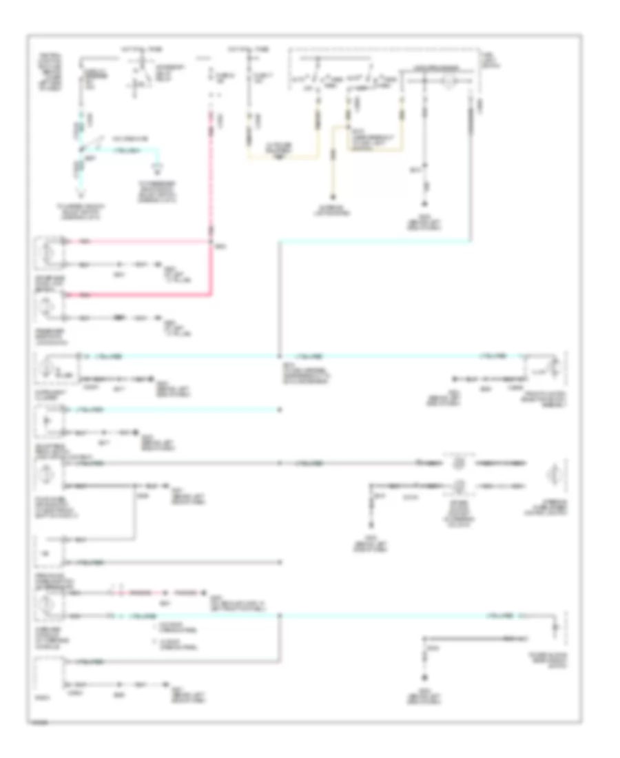 Instrument Illumination Wiring Diagram 1 of 2 for Ford F550 Super Duty 2004