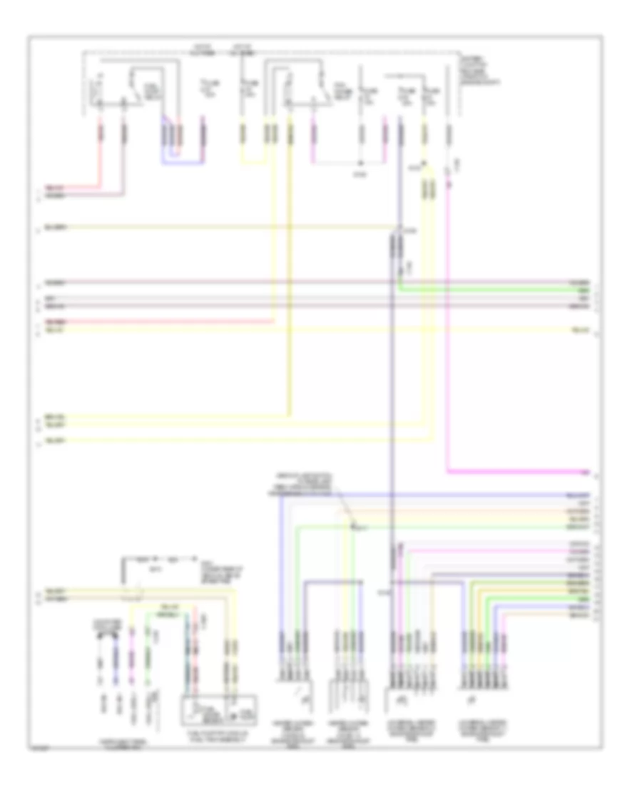 5.0L Flex Fuel, Engine Performance Wiring Diagram (3 of 6) for Ford F-150 Lariat 2013