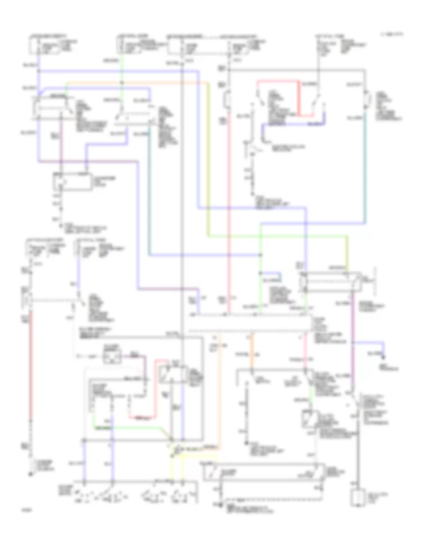 2 5L A C Wiring Diagram for Ford Probe 1995