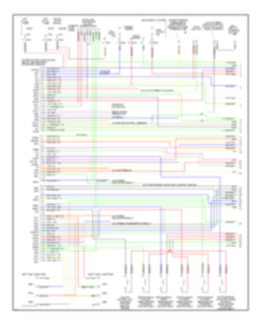 2 5L Engine Performance Wiring Diagrams 1 of 3 for Ford Probe 1995