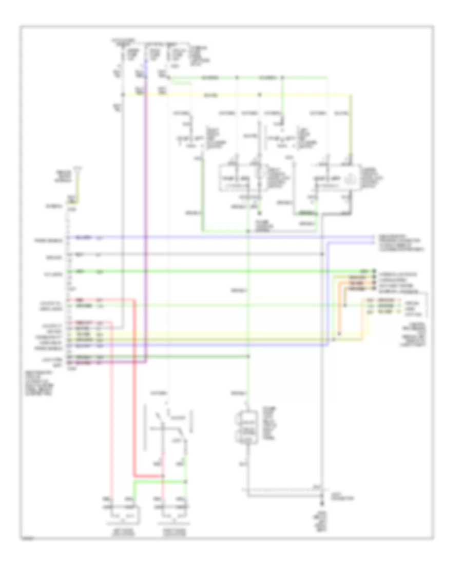 Keyless Entry Wiring Diagram for Ford Probe 1995