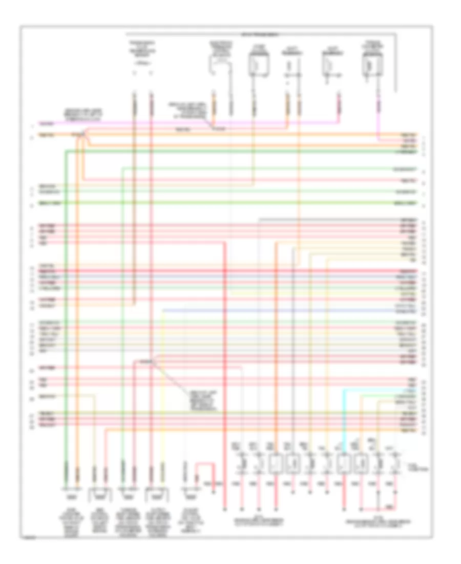 6.8L, Engine Performance Wiring Diagram (3 of 4) for Ford F450 Super Duty 2001
