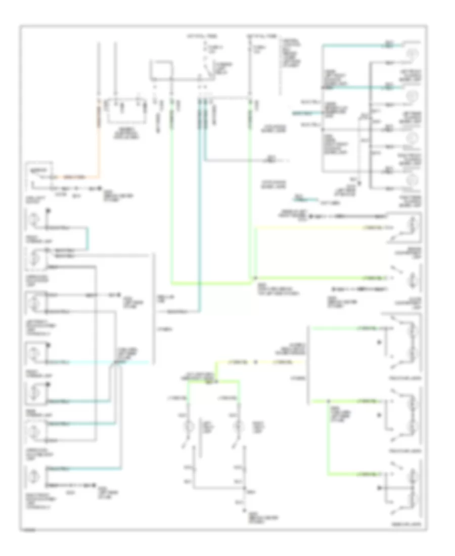 Courtesy Lamps Wiring Diagram for Ford F450 Super Duty 2001