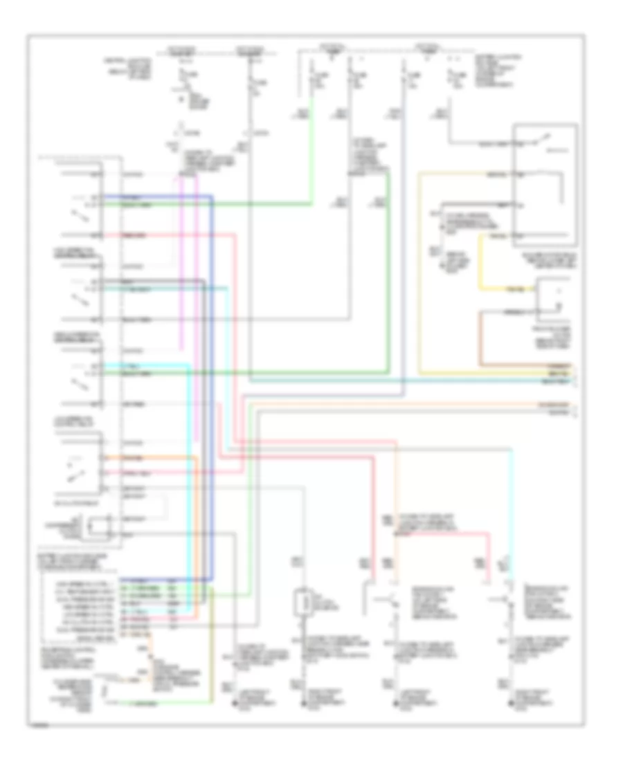 2 0L Manual A C Wiring Diagram 1 of 2 for Ford Escape 2003