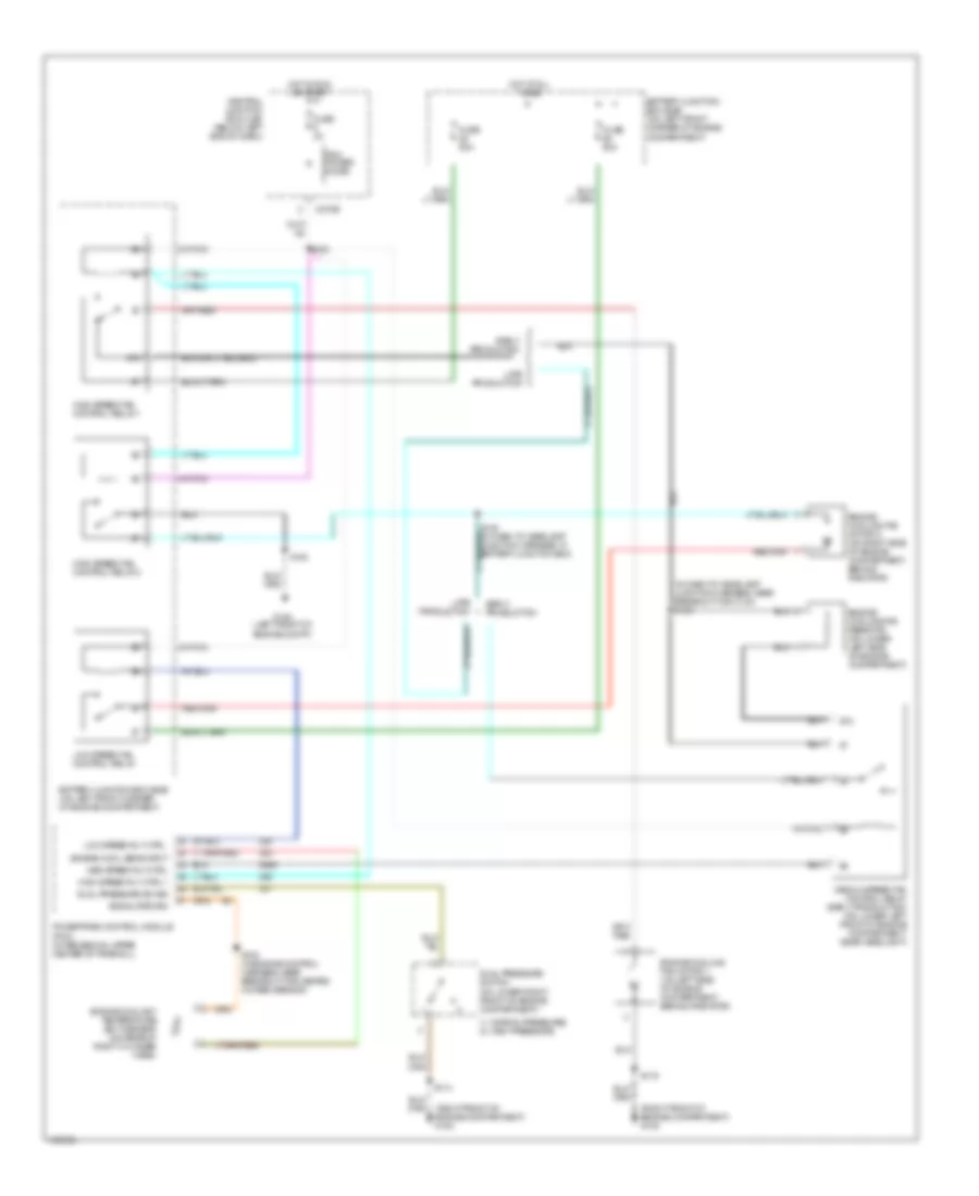 3.0L, Cooling Fan Wiring Diagram for Ford Escape 2003
