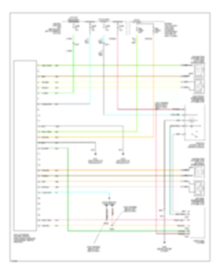 Anti-lock Brake Wiring Diagrams for Ford Mustang GT 1999