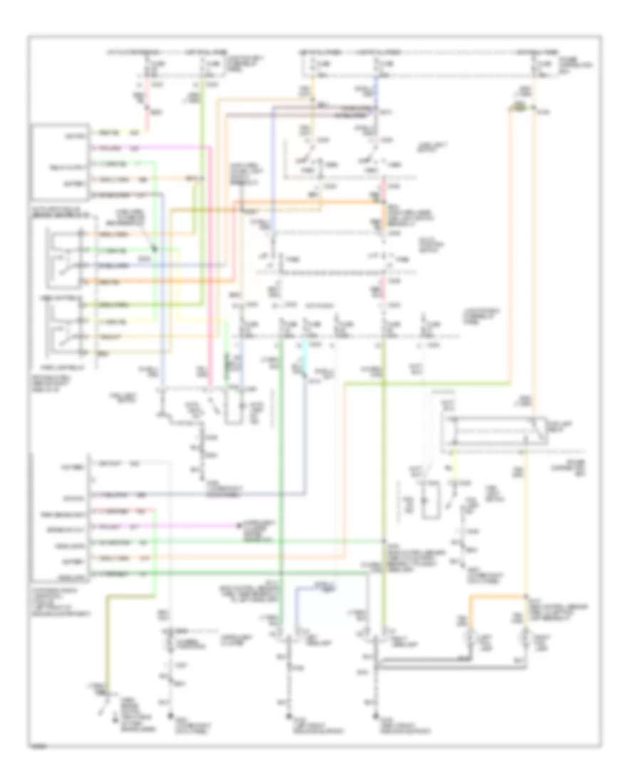 Autolamps Wiring Diagram with DRL for Ford Pickup F350 1997