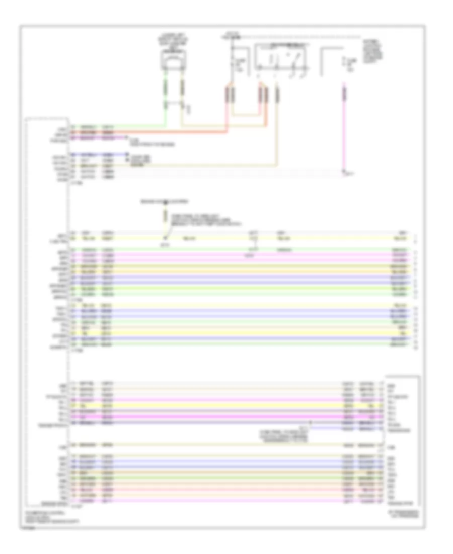 3 5L A T Wiring Diagram 1 of 2 for Ford Edge Limited 2012