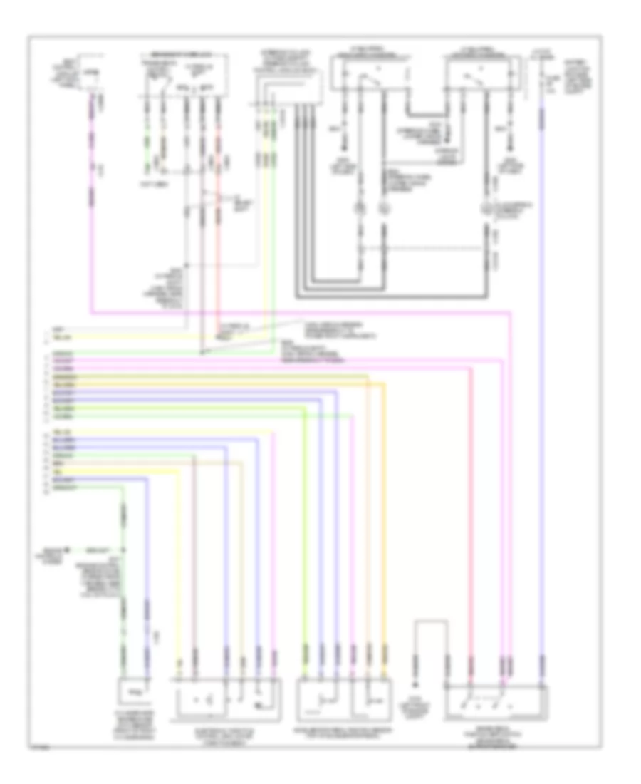 3 5L A T Wiring Diagram 2 of 2 for Ford Edge Limited 2012