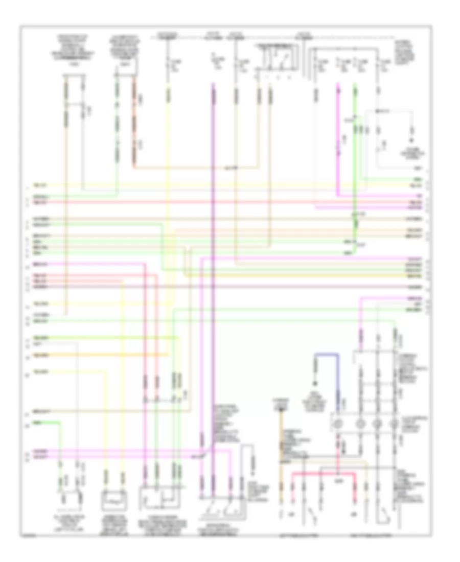 3.5L Turbo, Engine Performance Wiring Diagram (2 of 7) for Ford Explorer 2014