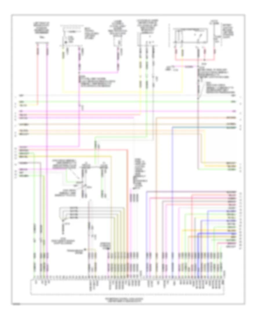 3.5L Turbo, Engine Performance Wiring Diagram (3 of 7) for Ford Explorer 2014