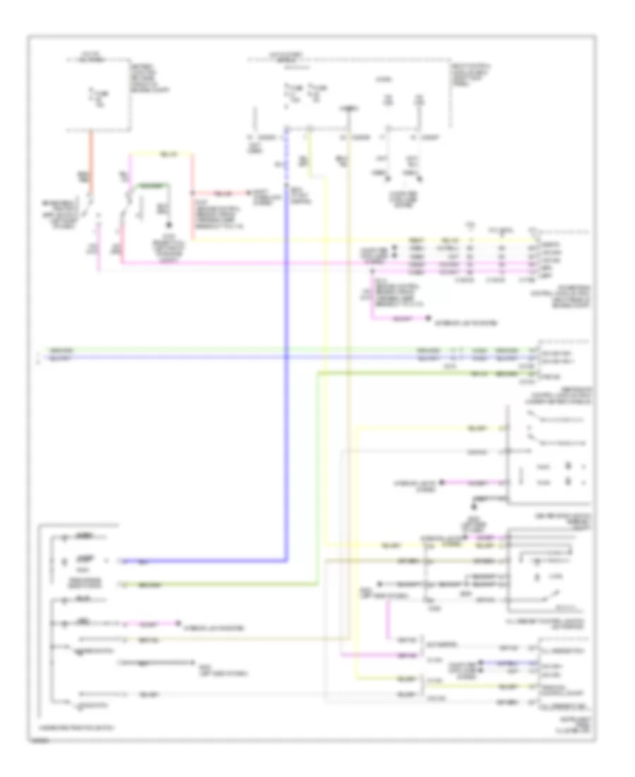 Anti-lock Brakes Wiring Diagram (2 of 2) for Ford F-150 Limited 2013