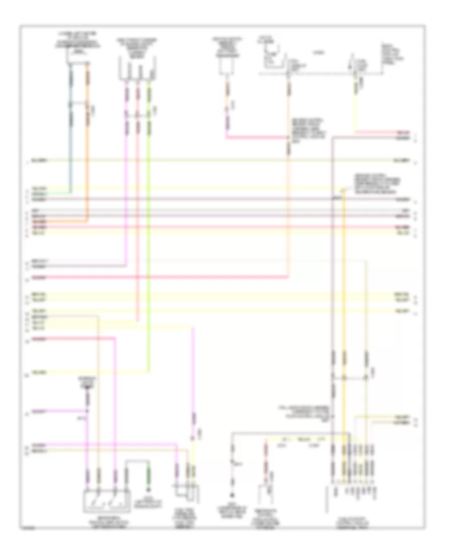 5.0L Flex Fuel, Engine Performance Wiring Diagram (2 of 6) for Ford F-150 Limited 2013