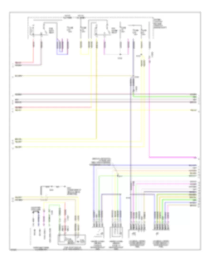 6.2L, Engine Performance Wiring Diagram (3 of 6) for Ford F-150 Limited 2013
