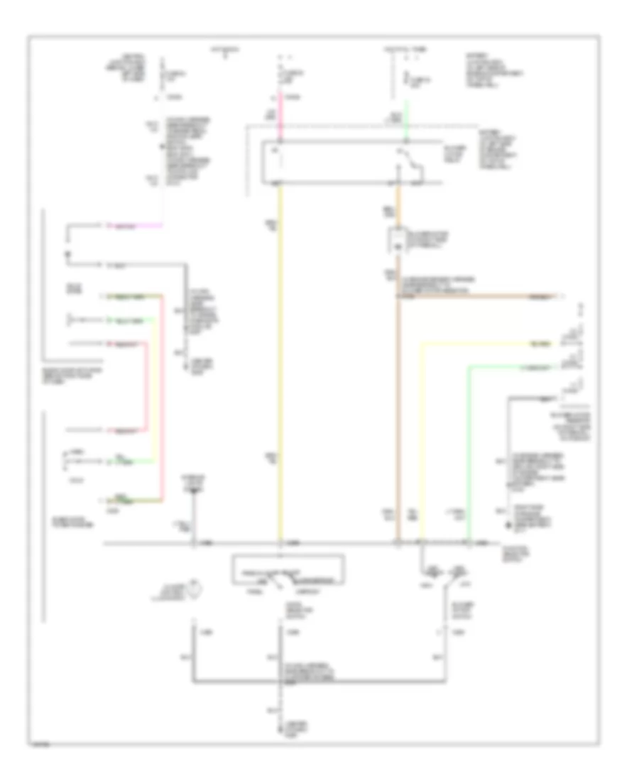 Heater Wiring Diagram for Ford F550 Super Duty 2001