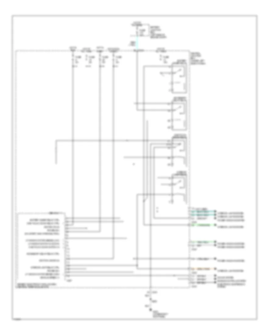 Body Computer Wiring Diagrams 1 of 2 for Ford Pickup F150 1999