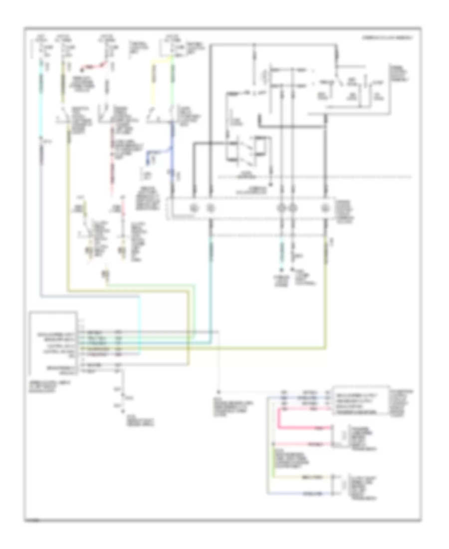 Cruise Control Wiring Diagram for Ford Pickup F150 1999