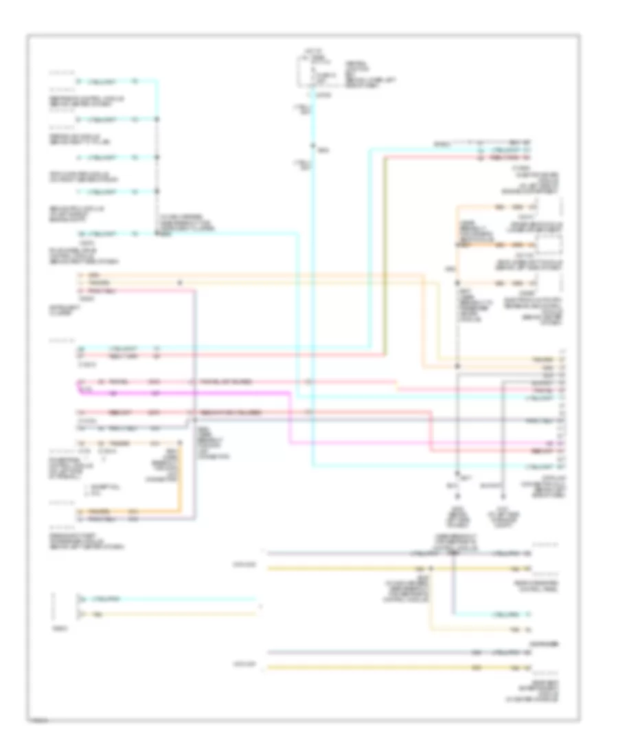 Computer Data Lines Wiring Diagram for Ford Excursion 2003