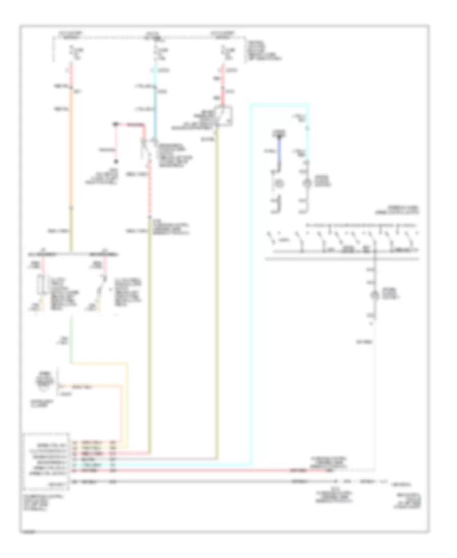 7.3L DI Turbo Diesel, Cruise Control Wiring Diagram for Ford Excursion 2003