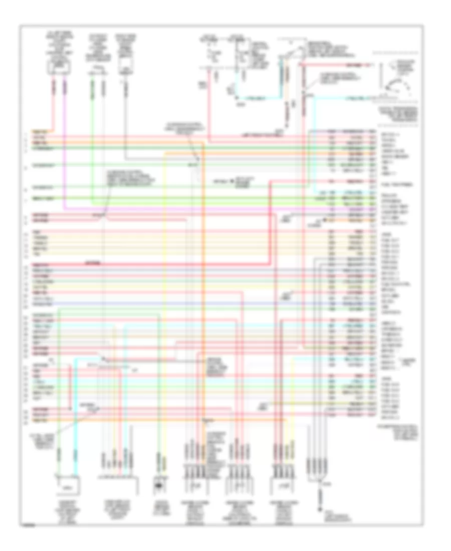 5 4L Engine Performance Wiring Diagram 4 of 4 for Ford Excursion 2003