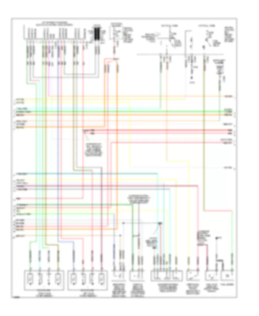 6.0L Diesel, Engine Performance Wiring Diagram (2 of 5) for Ford Excursion 2003
